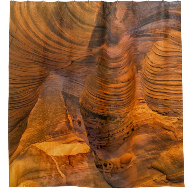 Rideaux De Douche Brown rock formation (Devant)
