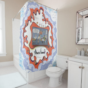 Rideaux De Douche Bûcheron Canadien Humour de Bar