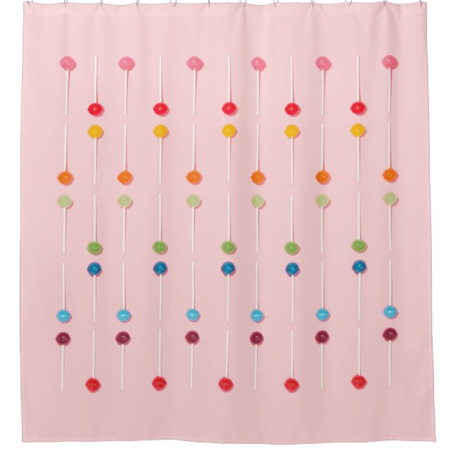 Rideaux De Douche Bunch de lollipops (Devant)