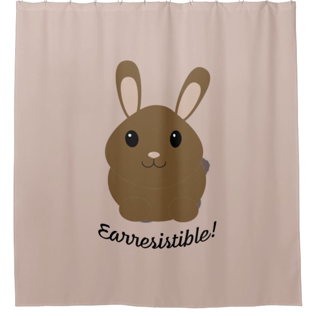 Rideaux De Douche Bunny Earresistible (Devant)