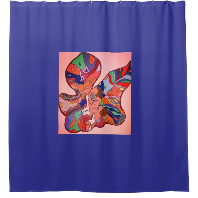 Rideaux De Douche Butterfly Leaf Portrait (Devant)