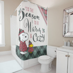 Rideaux De Douche cacahuètes C'Est La Saison D'Être Cosy