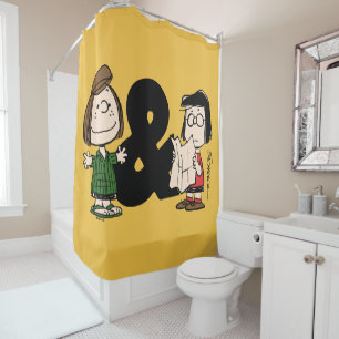 Rideaux De Douche cacahuètes Pepperment Patty & Marcie