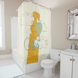 Rideaux De Douche cacahuètes Snoopy & Woodstock Ciao