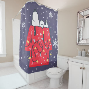 Rideaux De Douche cacahuètes Snoopy's Holiday Dreamer