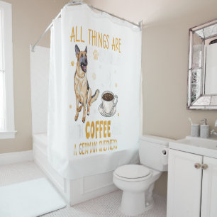 Rideaux De Douche  Cadeau de berger allemand chien