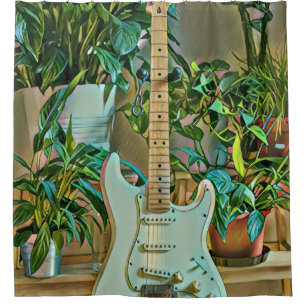 Rideaux De Douche Cadeaux guitaristes