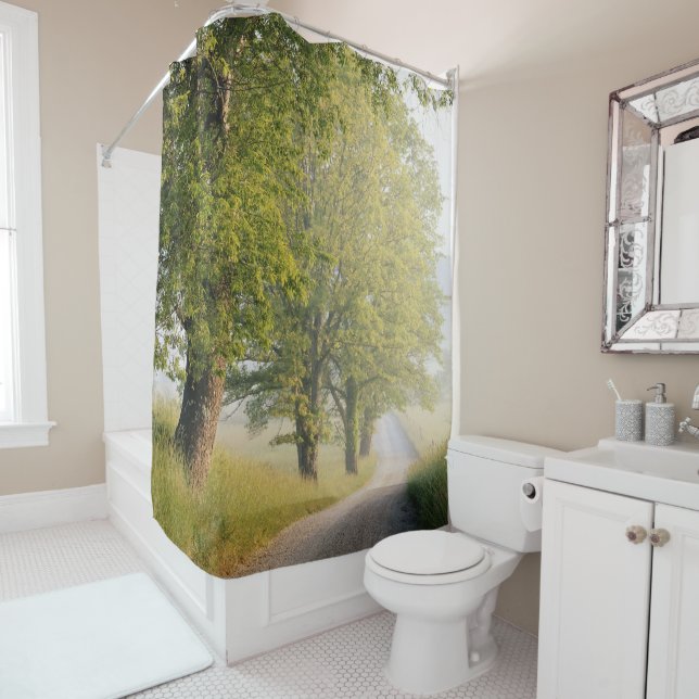 Rideaux De Douche Cades Cove| Great Smokey Mountains, TN (En situation)