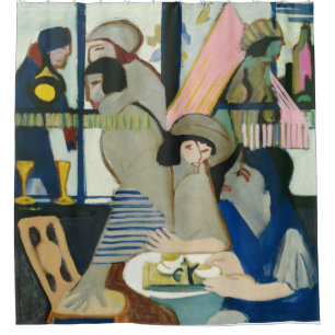Rideaux De Douche Café par Ernst Ludwig Kirchner