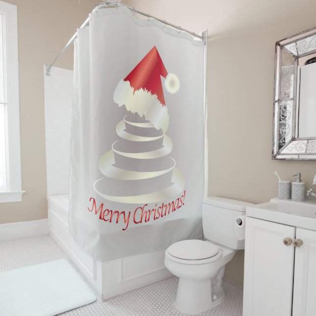 Rideaux De Douche Cake for Santa (En situation)