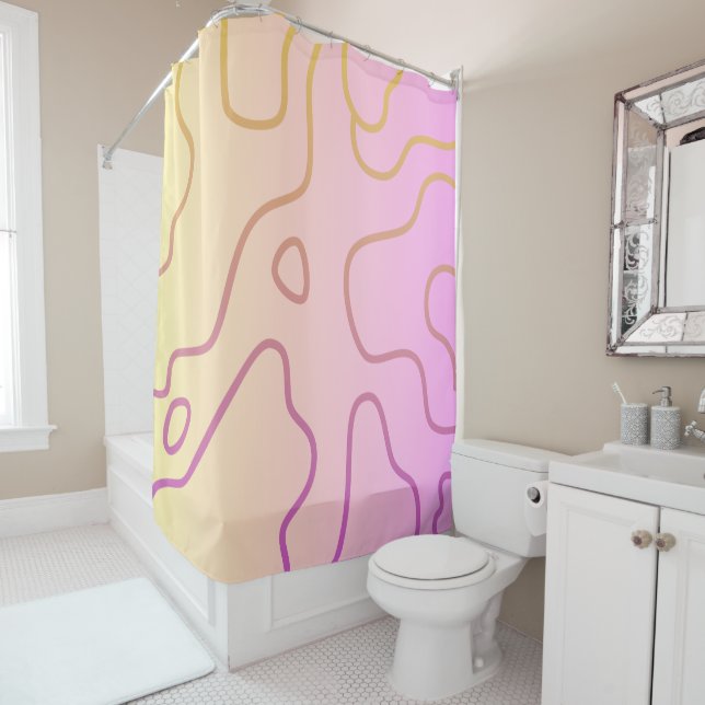 Rideaux De Douche camouflage (En situation)