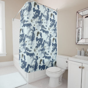 Rideaux De Douche Camouflage d'hiver