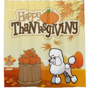 Rideaux De Douche Caniche de bon thanksgiving