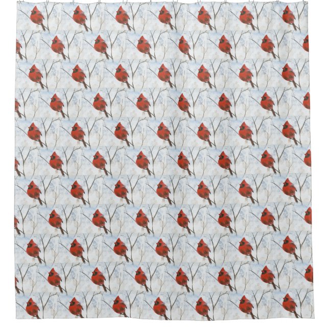 Rideaux De Douche Cardinal (Devant)