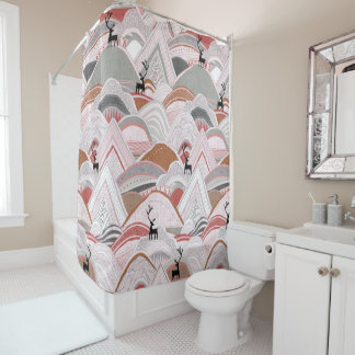 Rideaux De Douche caribou sienne