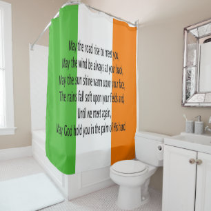 Rideaux De Douche Carré de bénédiction irlandais