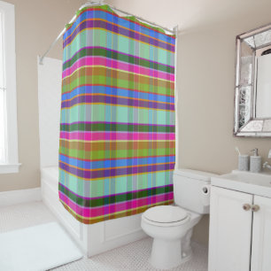 Rideaux De Douche Carreaux Forêt ASF