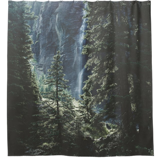 RIDEAUX DE DOUCHE CASCADE À TELLURIDE (Devant)