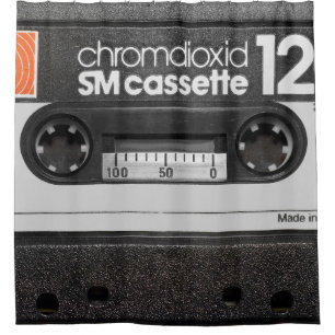 Rideaux De Douche Cassette vintage BASF : Élément du collecteur