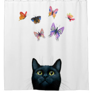 Rideaux De Douche Cat 606