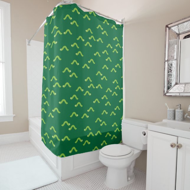 Rideaux De Douche Caterpillar (En situation)