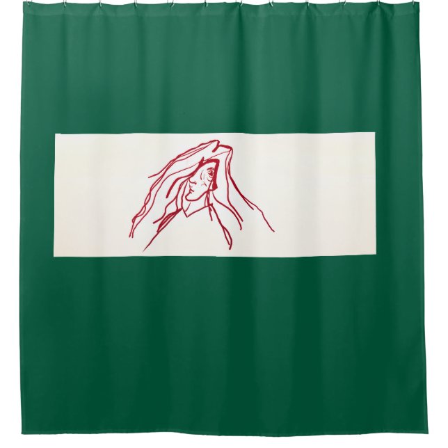 Rideaux De Douche Cave Painting Shower Curtain (Devant)