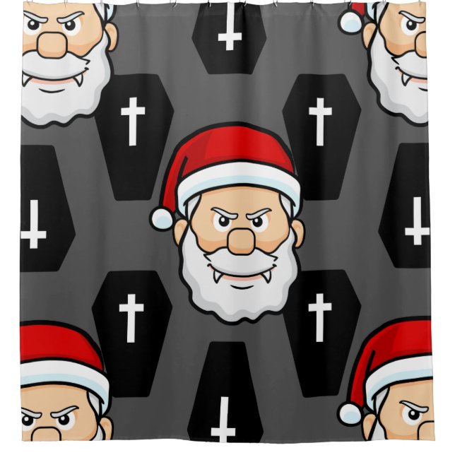Rideaux De Douche cercueils de xmas (Devant)