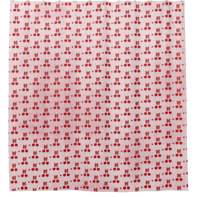 Rideaux De Douche Cerise (Devant)