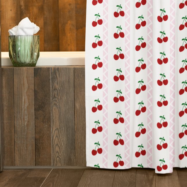 Rideaux De Douche Cerise Douce (Créateur téléchargé)