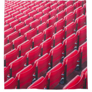 Rideaux De Douche Chaises de théâtre rouges