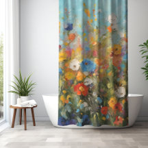 Champ Coloré de Fleurs Sauvages