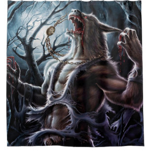 Rideaux De Douche Changement de loup-garou