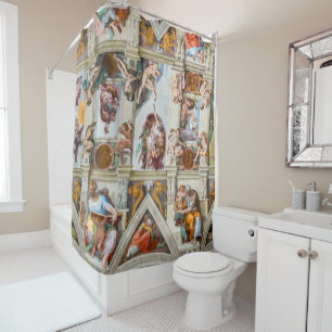 Rideaux De Douche Chapelle Sixtine Michel-Ange - Vatican, Rome, Ital