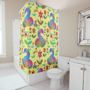 Rideaux De Douche Charmeurs de fleurs au lever du soleil