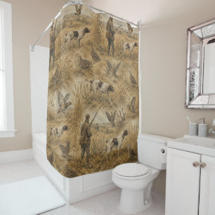 Rideaux De Douche Chasse, chasseur, Chasse
