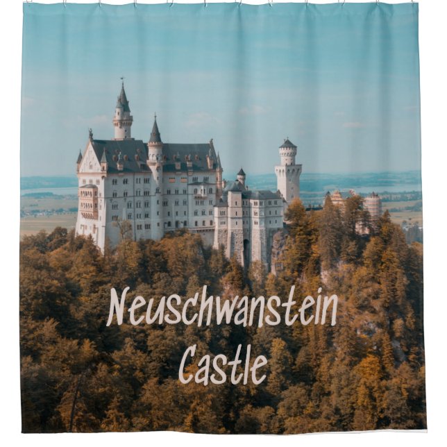Rideaux De Douche Château de Neuschwanstein Allemagne (Devant)