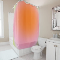 Chaux Gradient Coloré Vert rose orange