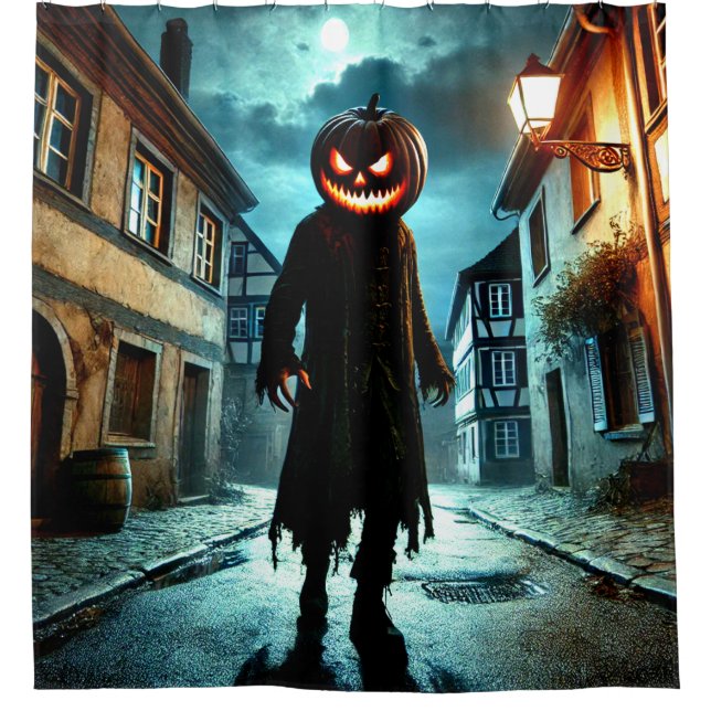 Rideaux De Douche Chef citrouille (Devant)