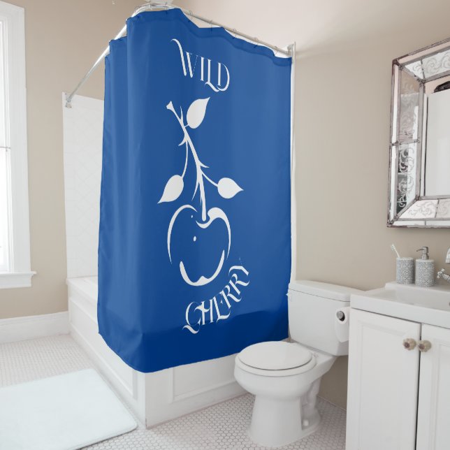 Rideaux De Douche Cherry sauvage (En situation)