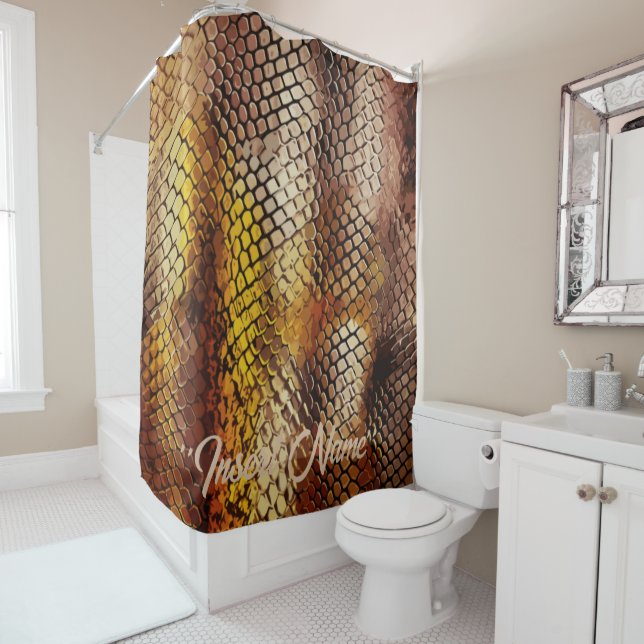 Rideaux De Douche Chic coulissant (En situation)