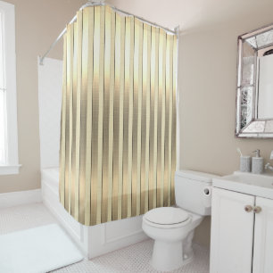 Rideaux De Douche Chic Gold Look Versions Verticales