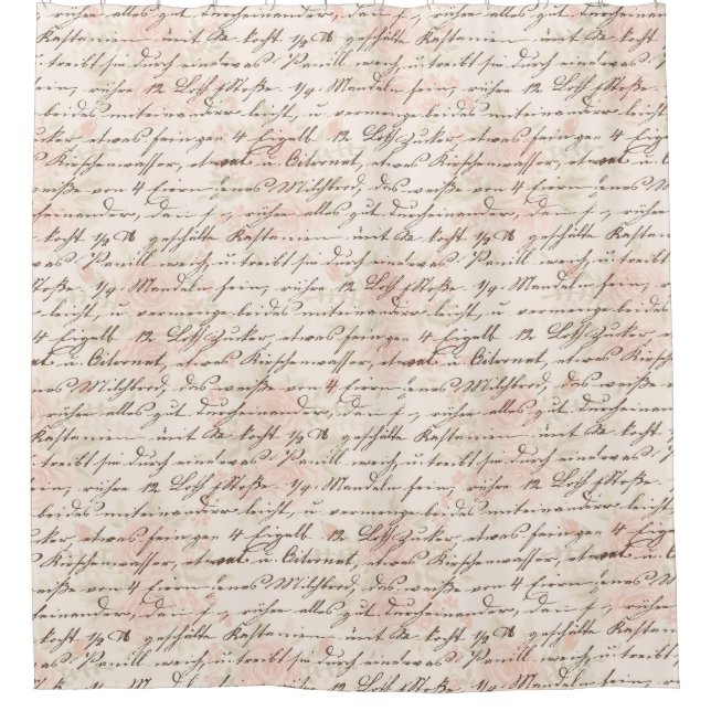 Rideaux De Douche Chic minable de beau pays (Devant)