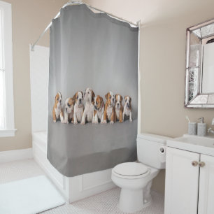 Rideaux De Douche Chiens de taule Chien Chien Mignonne Chien de taul