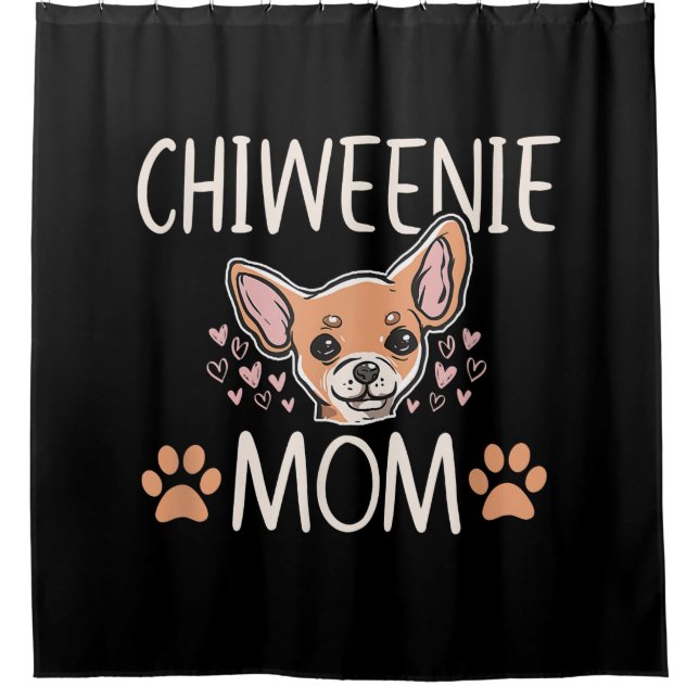 Rideaux De Douche chiweie mama chihuahua cute dog owner lolowner (Devant)