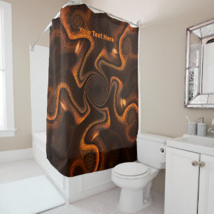 Rideaux De Douche Chocolat mexicain