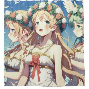 Rideaux De Douche Choeur d'anime