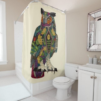 Rideaux De Douche chouette sage