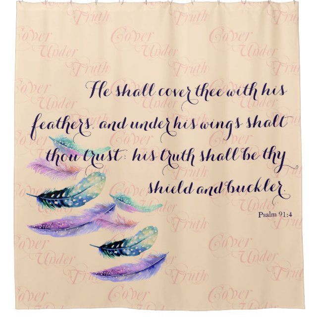 Rideaux De Douche Christian IL COUVRIRA TOI (Devant)