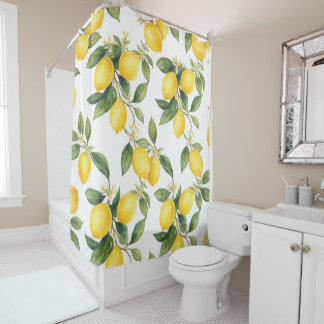 Rideaux De Douche Citron de Sorrente