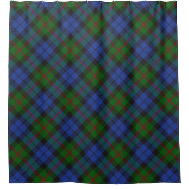 Rideaux De Douche Clan écossais Baird Tartan Plaid Motif (Devant)